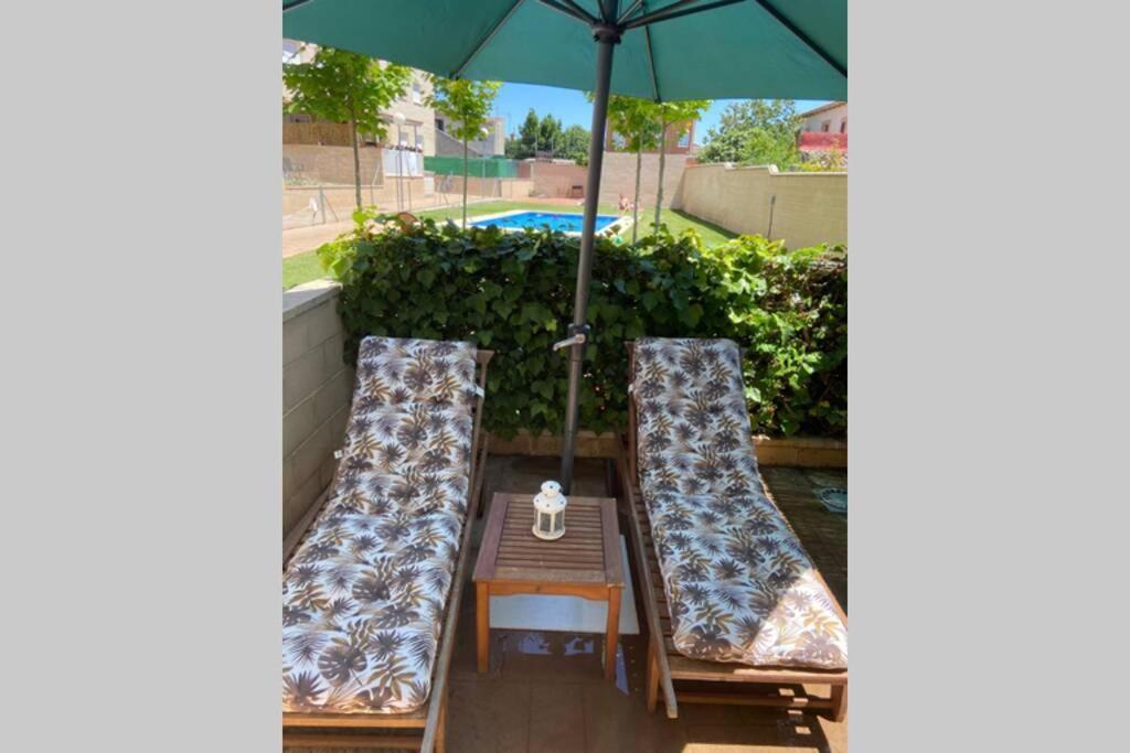 شقة Vivienda Turistica Mi Terraza El Casar de Escalona المظهر الخارجي الصورة